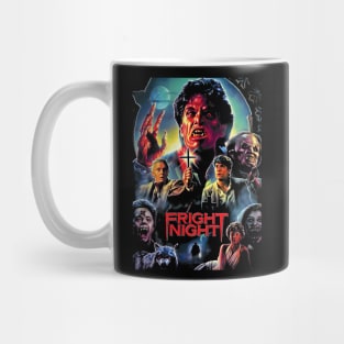 Fright Night Poster Vintage Mug